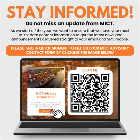 MICT ADVISORY.